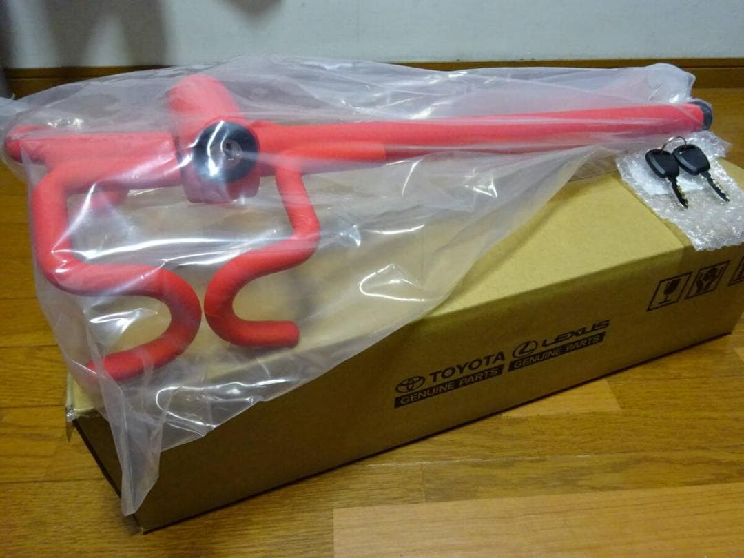 ＜完全新品未使用＞トヨタ純正/ステアリングロック/アルファード/ヴェルファイア