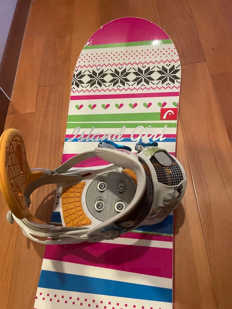 146cm・ロッカーボード・3点セット・スノボ・スノーボード・レディースボード