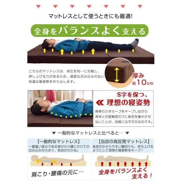 大特価♪　4WAY　高反発ソファーベッド