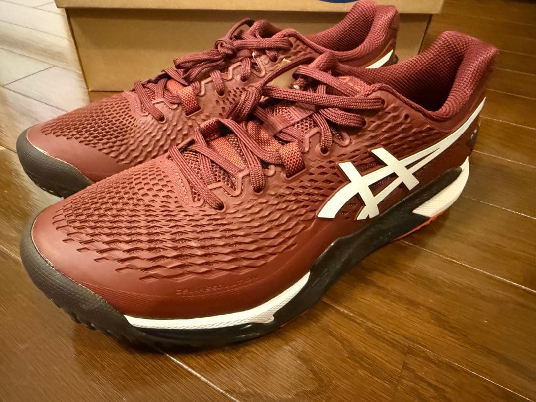 シューズ(男性用) ASICS GEL-RESOLUTION 9 OC WIDE 28.5cm