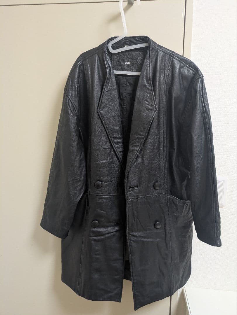 M.U.L ヴィンテージリメイクレザー　新品タグ付き