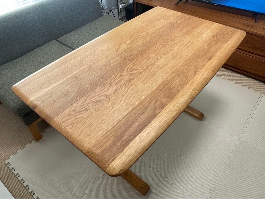ダブルデイ オーク無垢材 テーブル 幅120㎝