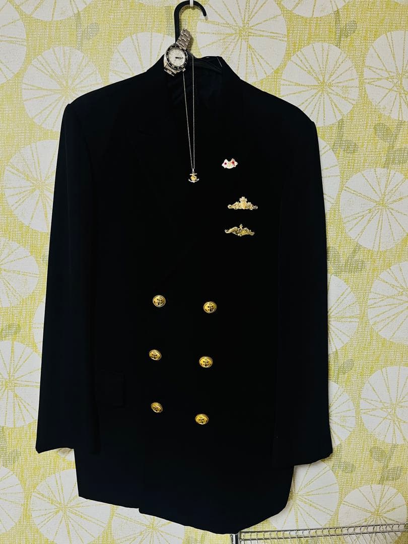 まあ海上自衛隊制服常装冬服上下+海自5点セット