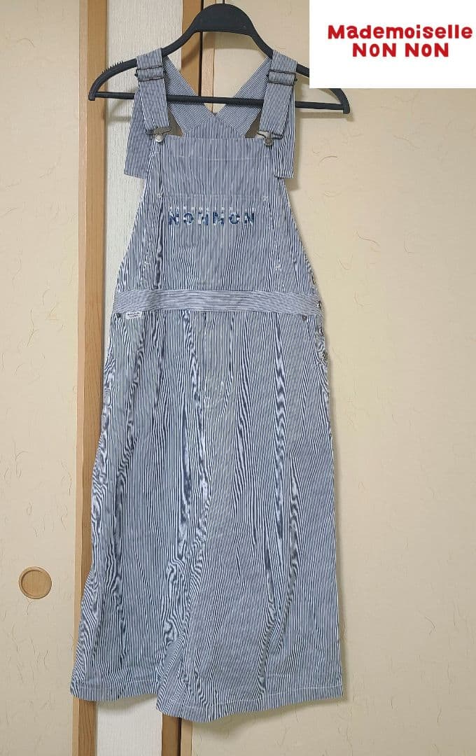 マドモアゼルノンノン　サロペット　ジャンパースカート