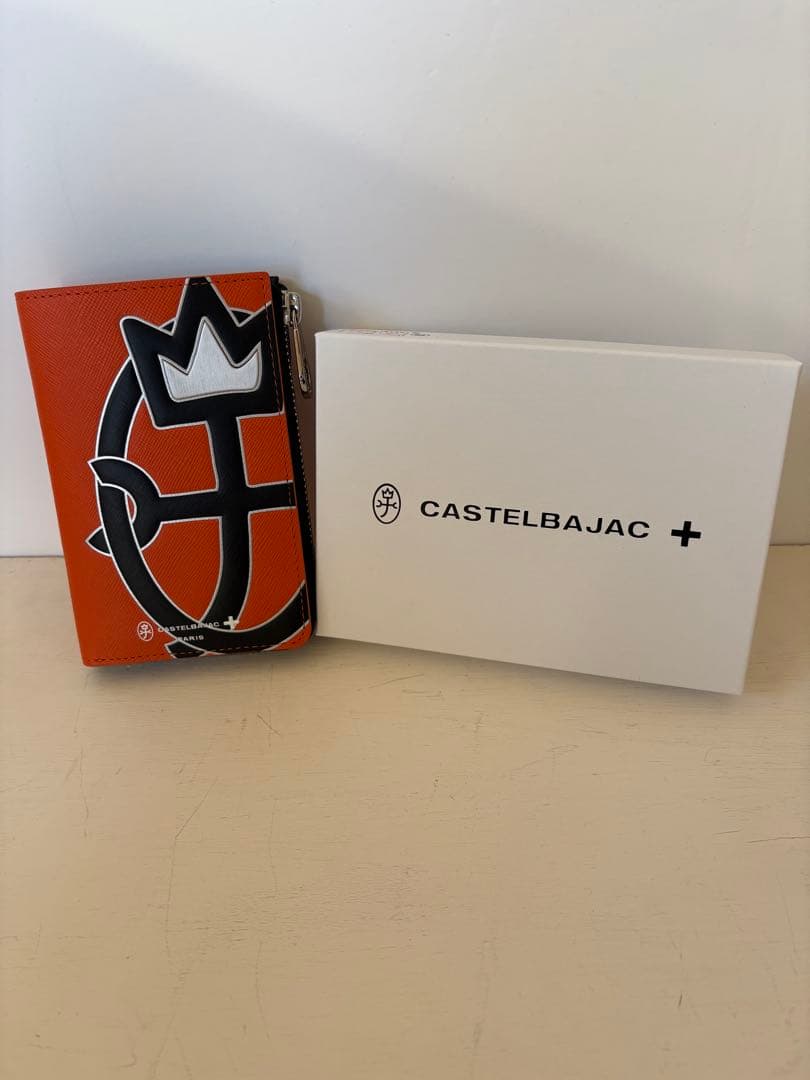 SAO様【新品】CASTELBAJAC 二つ折り財布 オレンジ