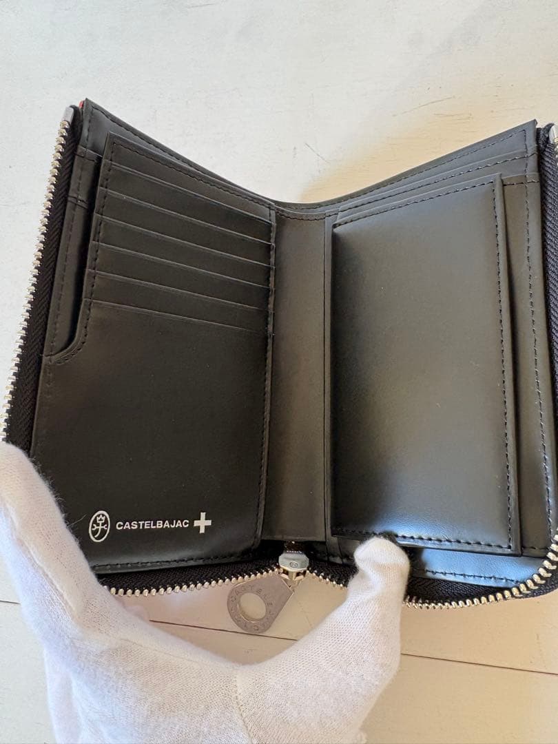SAO様【新品】CASTELBAJAC 二つ折り財布 オレンジ