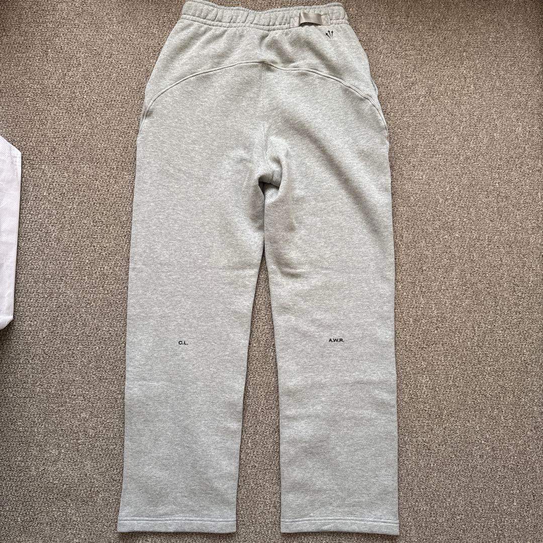 Nike Noctaフリースcsオープンヘム スウェットパンツ グレーMサイズ