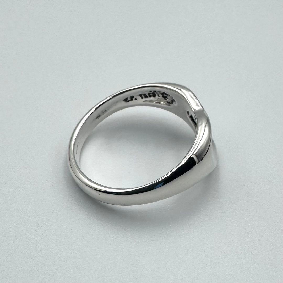 【TIFFANY&Co】鏡面仕上げ　エルサペレッティ　オープンハート リング