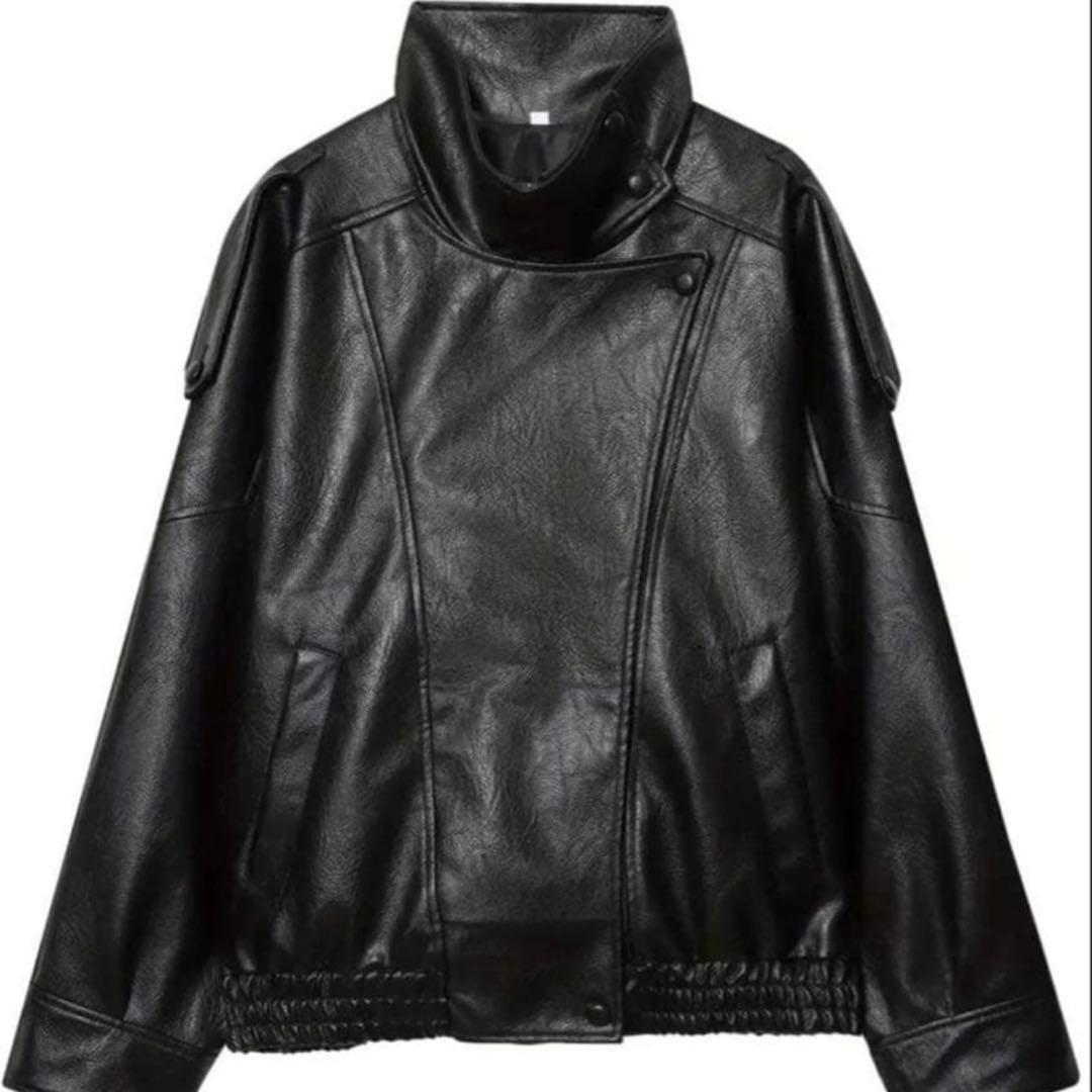 ZARA ザラ　フェイクレザージャケット