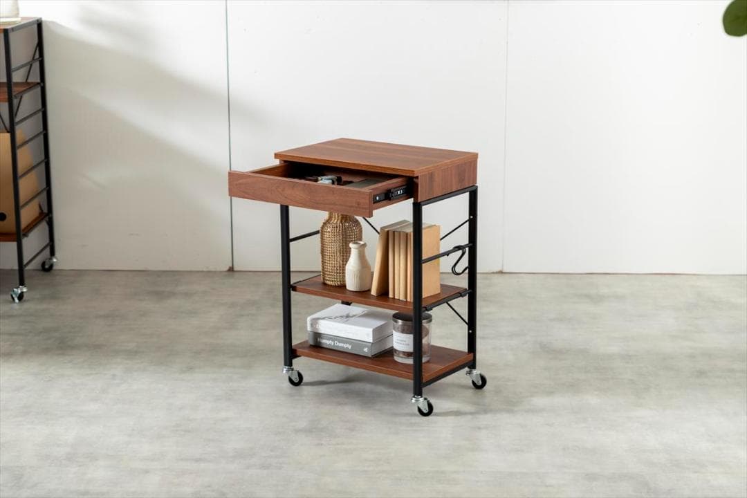 【送料無料】【2点セット】幅90cm デスク&ラックセット 机 収納 コンセント