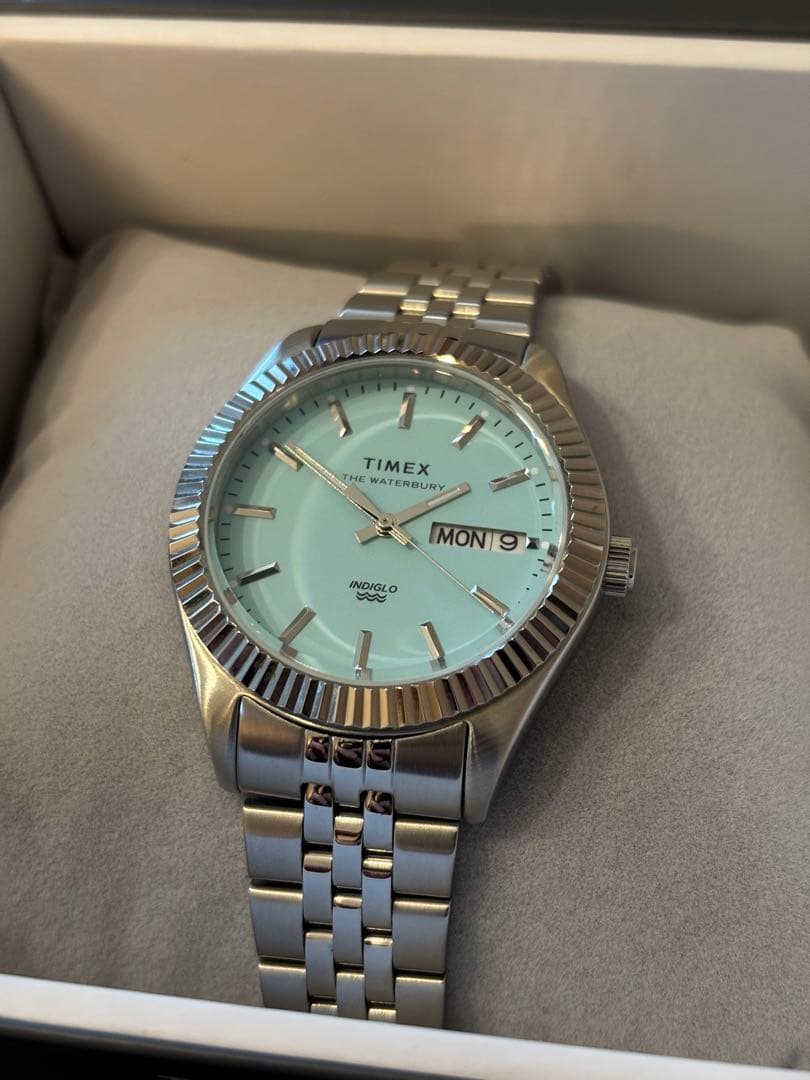フ*ザ様 TIMEX ターコイズ ウォーターベリーレガシー TW2V66500
