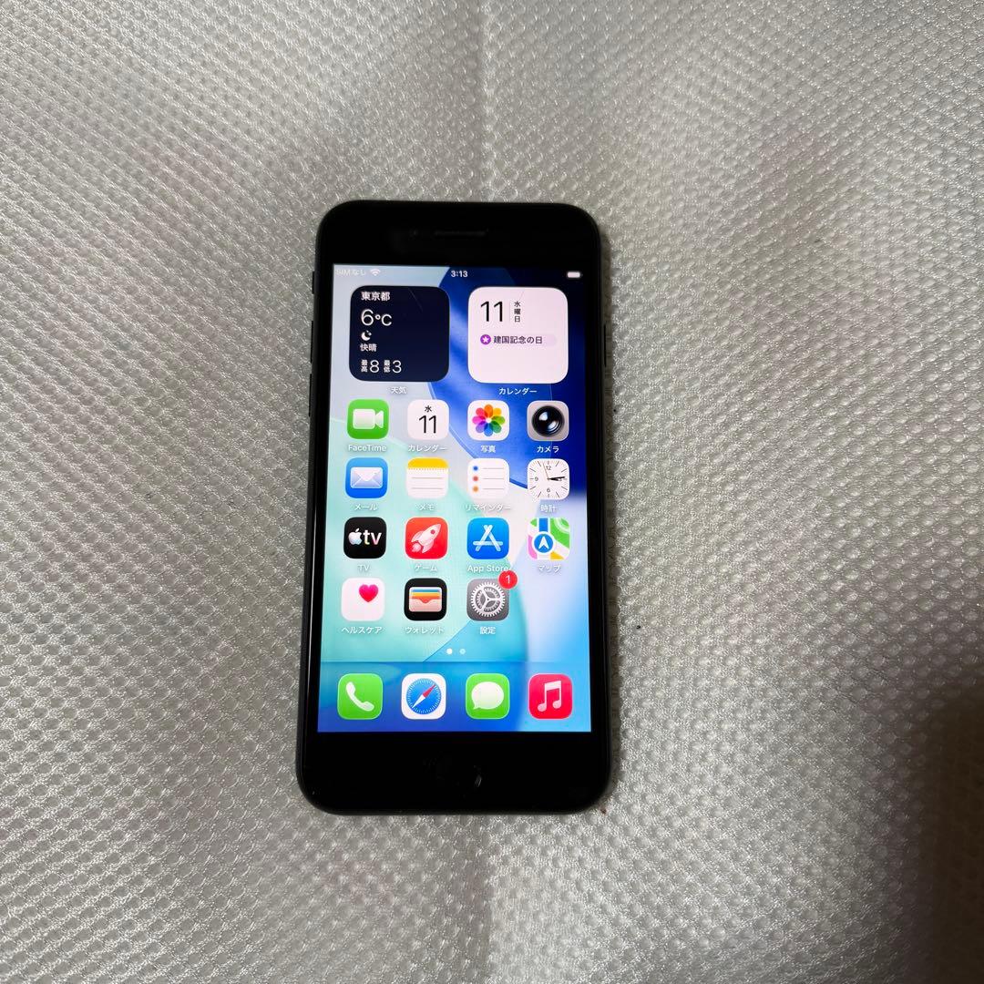 ⭐︎SIMフリー iPhoneSE 第3世代 128GB ミッドナイト 87%