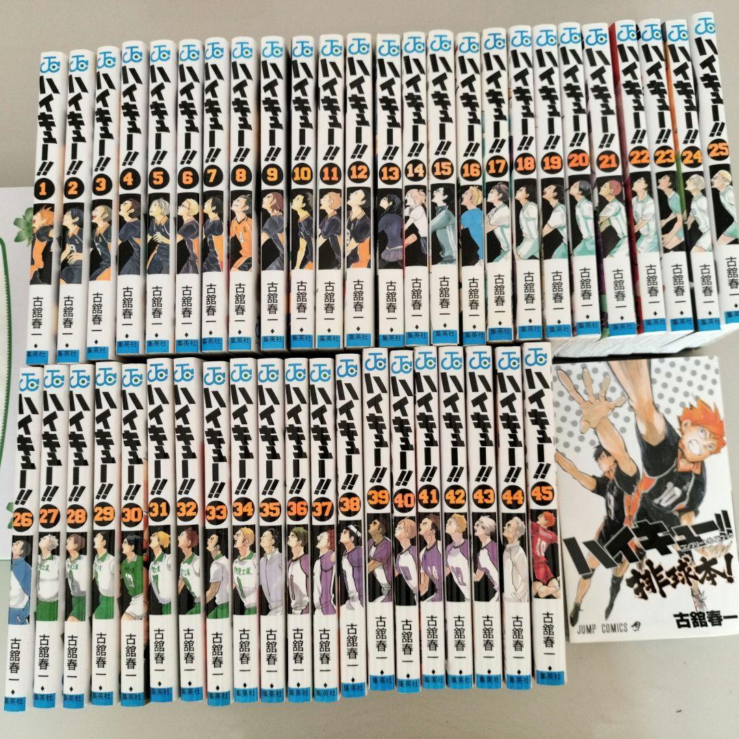 ハイキュー!! 全巻セット 1-45巻 +ハイキュー排球本！