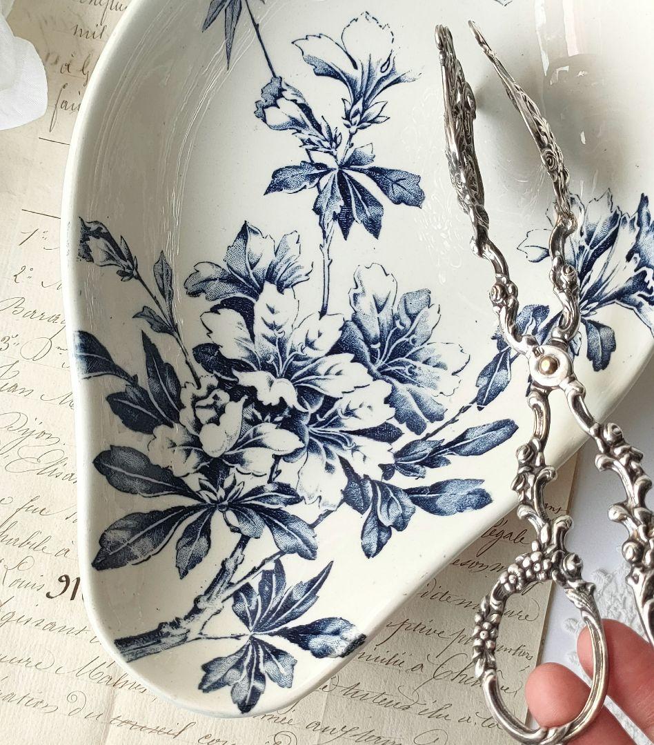 希少　美品　リュネビル　アザレア　ラヴィエ　フランスアンティーク