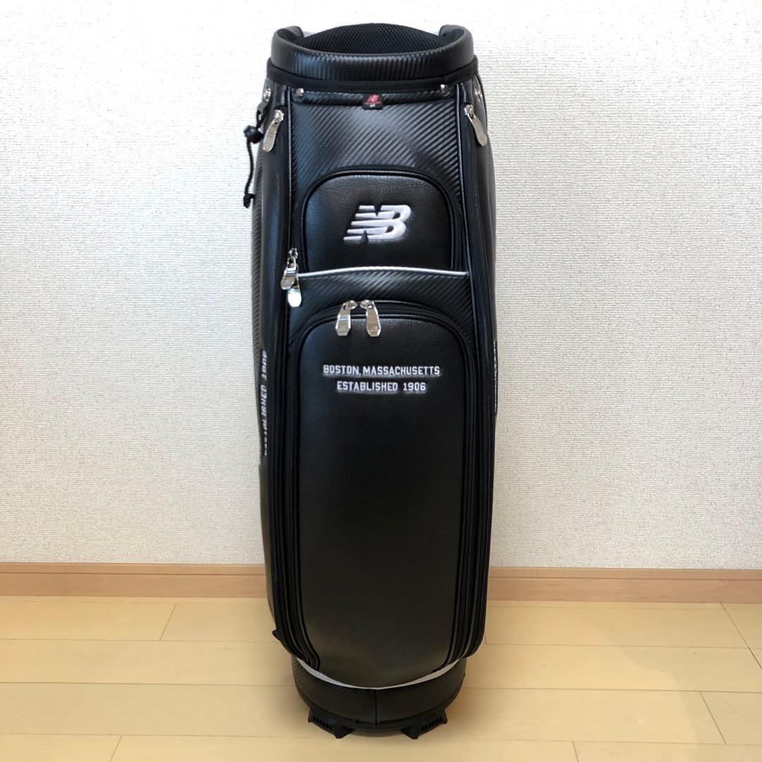 【新品】new balance golf キャディバッグ　ブラック　9型