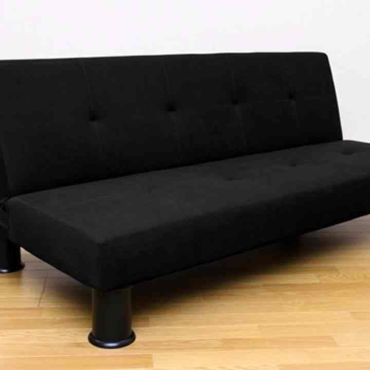 ★コンパクトソファベッド★ブラック