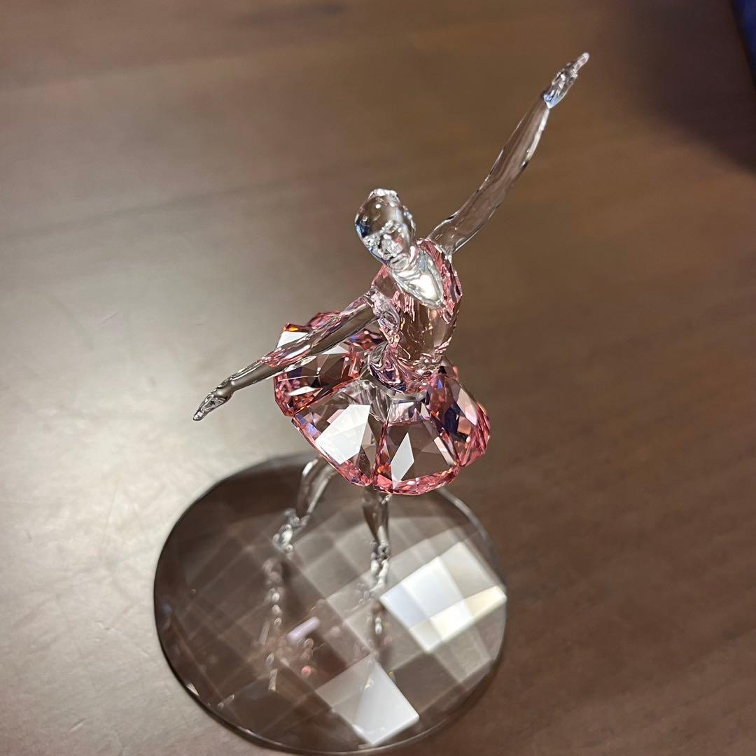 【新品】スワロフスキー　ガラス鐘　バレリーナ