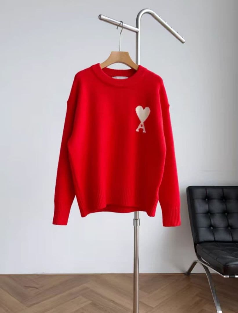 【美品】AMI PARIS ハート セーター 男女兼用