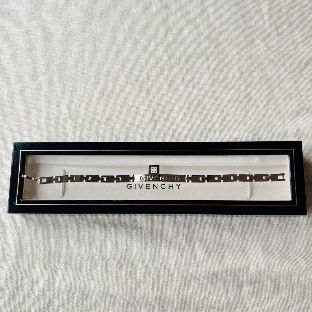 GIVENCHY ケース付 ジバンシー ブレスレット シルバー