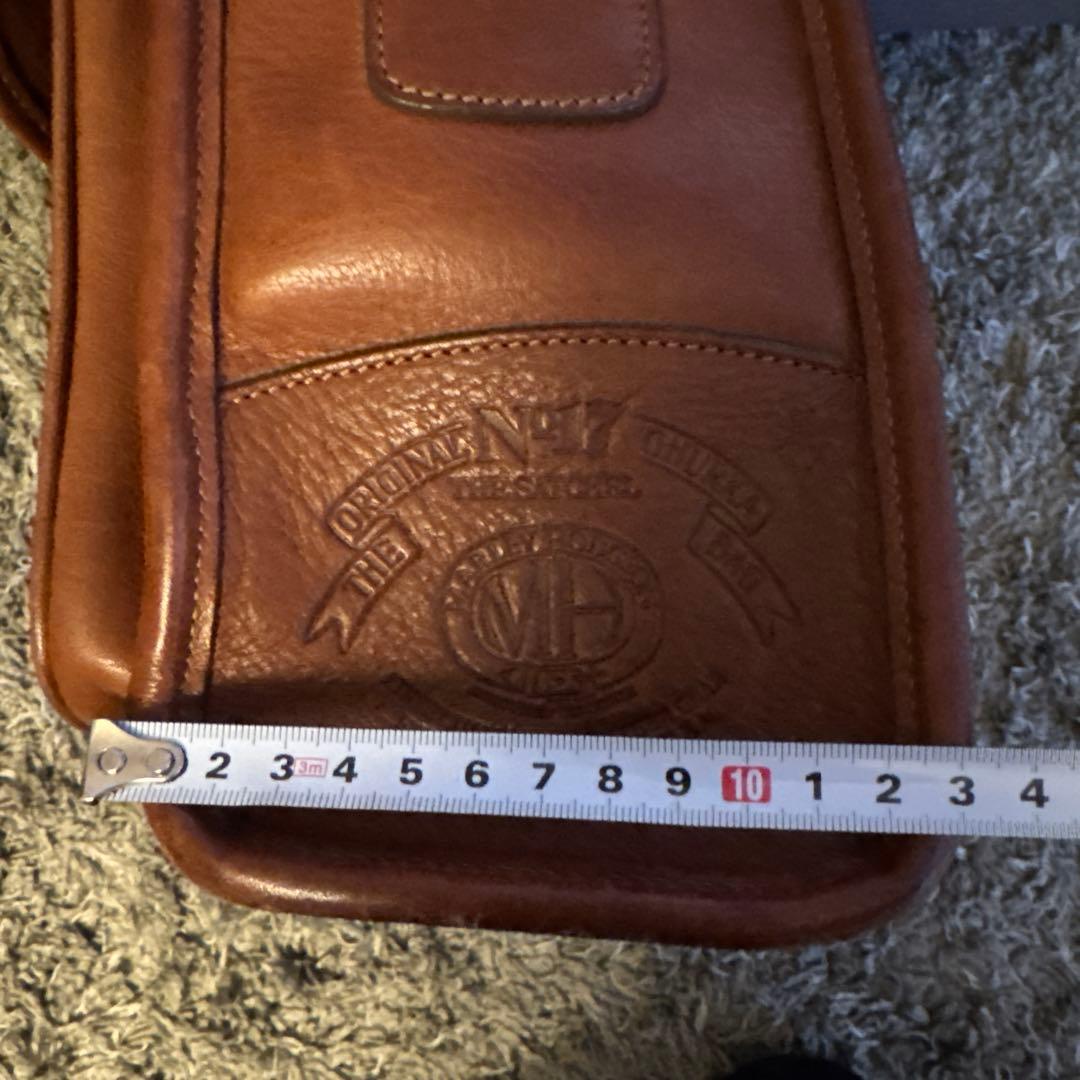 希少　80s GHURKA No.17 レザーバッグ　MH刻印　ヴィンテージ