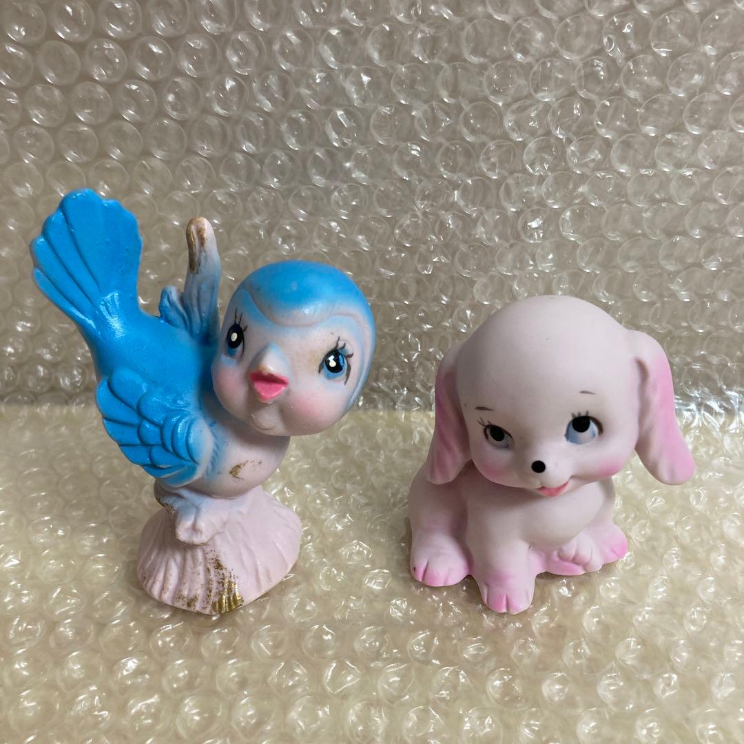 1960年〜1970年　大きい！レアな海外ヴィンテージ置物8点【約6万円】レトロ