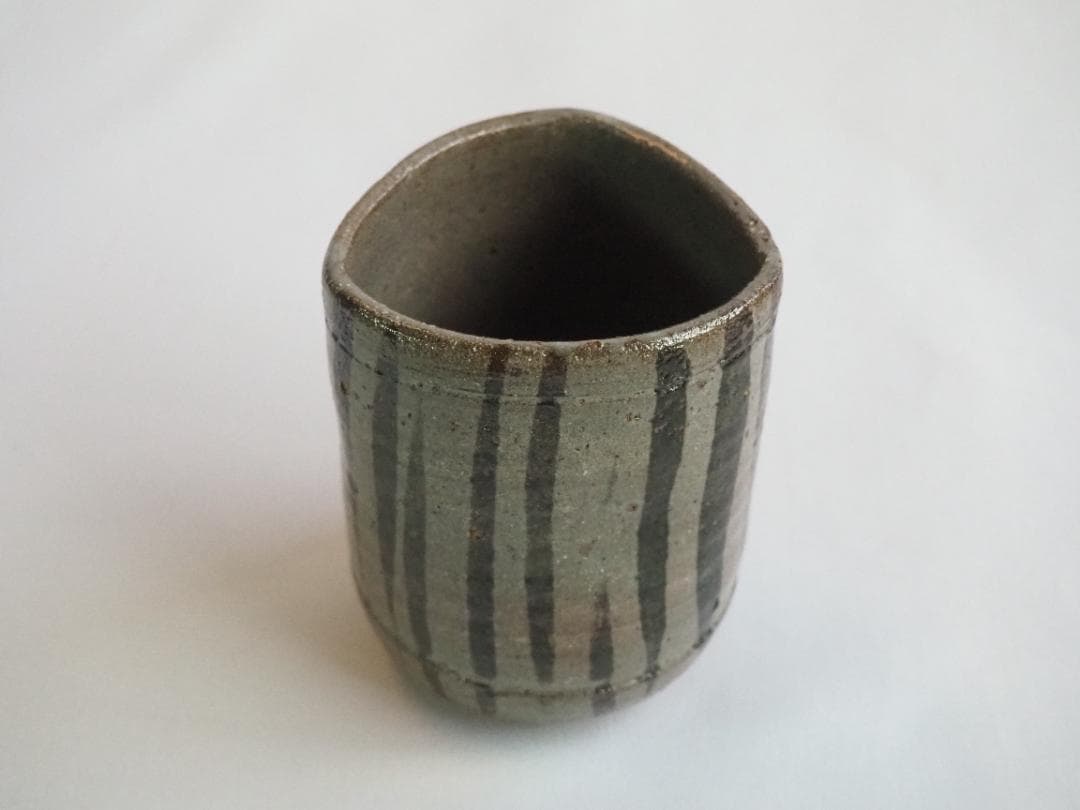 12代中里太郎右衛門造（無庵）『絵唐津筒向付５客』（共箱）人間国宝