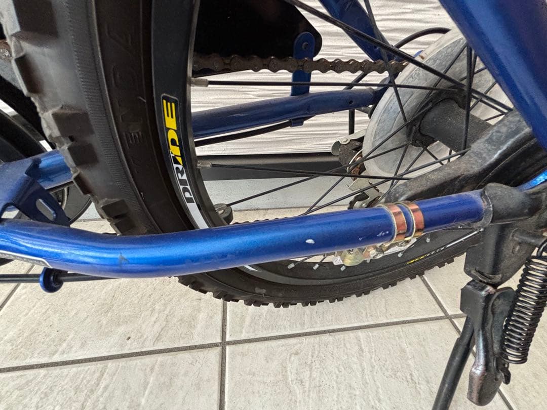 【東京東部周辺　引取り限定】子供用自転車 20インチ 青