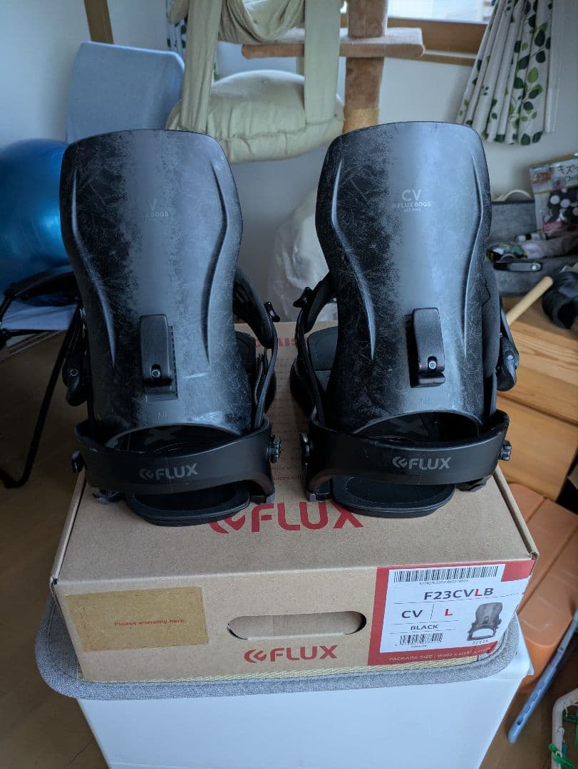 FLUX CV 22-23 ビンディング Lサイズ ブラック
