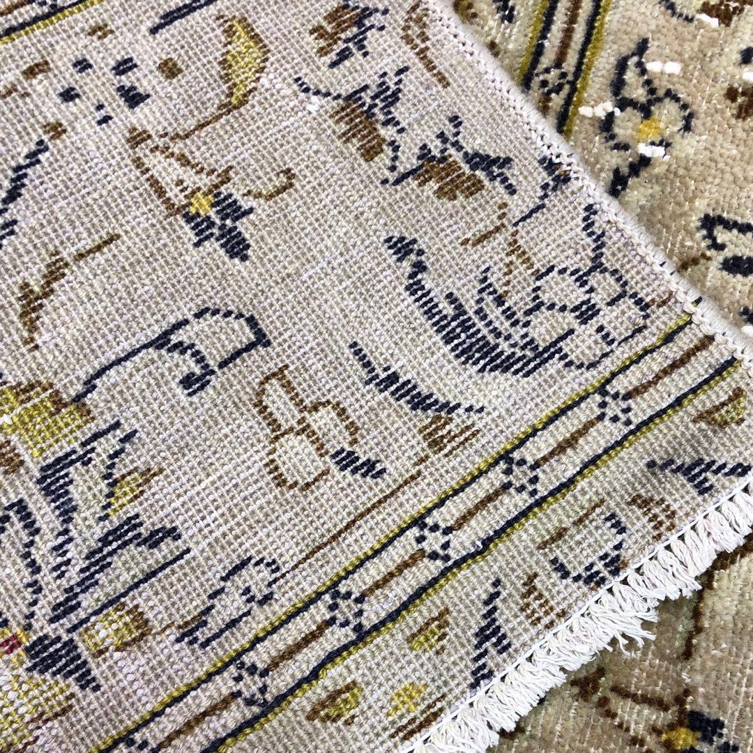 ペルシャ絨毯 ペルシャヴィンテージラグ 148x102 手織り オールド