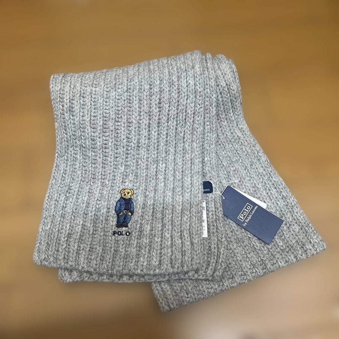 セール！Polo by Ralph Lauren リブ編みマフラー