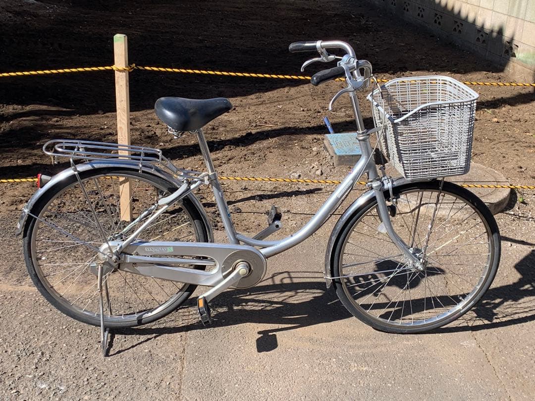 StainlessK ステンレスK BRIDGESTONE シルバー　22インチ