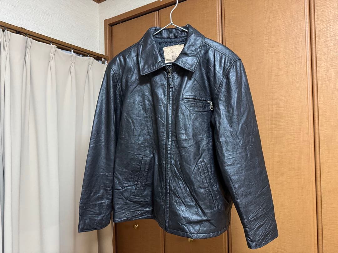 90s ST JOHN'S BAY レザージャケット セントジョンズベイ