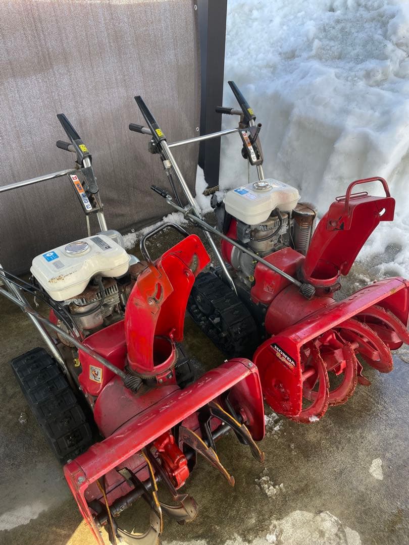 HONDA 除雪機 ガソリン HS50j スノーラ ジャンク　２台