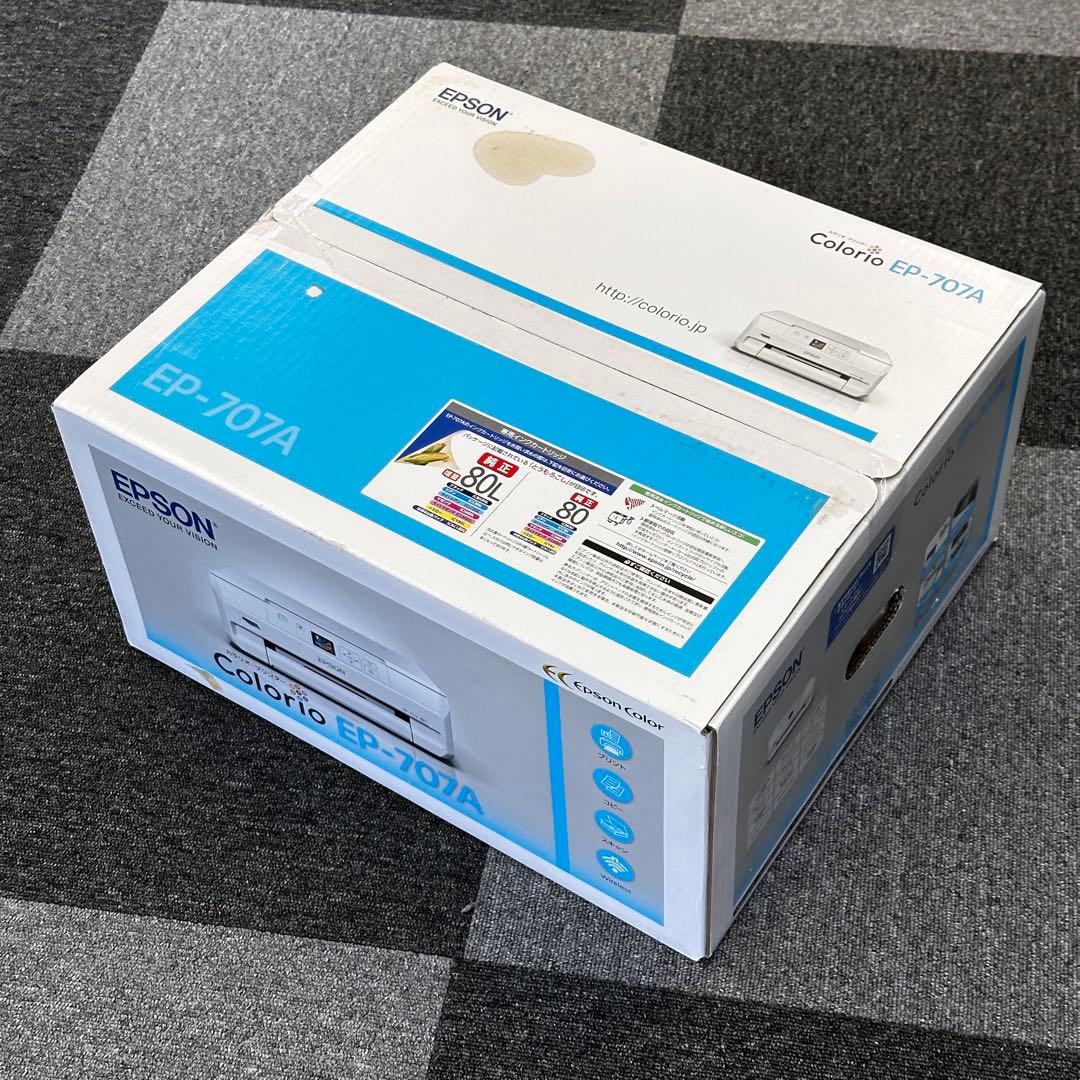 ◯送料込！未使用新品 EPSON カラリオ EP-707A 未開封 元箱発送