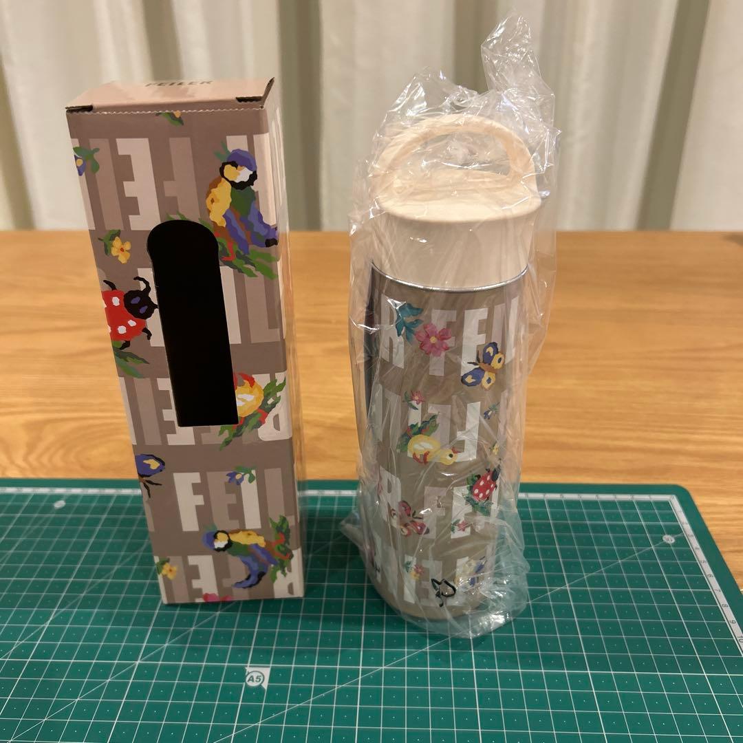 FEILER ハイジ柄　マルチカラー ステンレス水筒 400ml