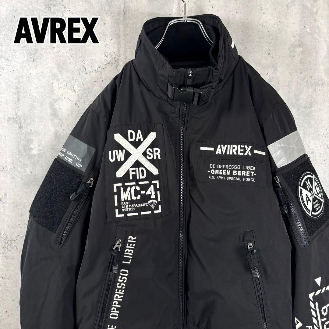 レア✨AVIREX AMC MA-1 MOD HALO フライトジャケット L