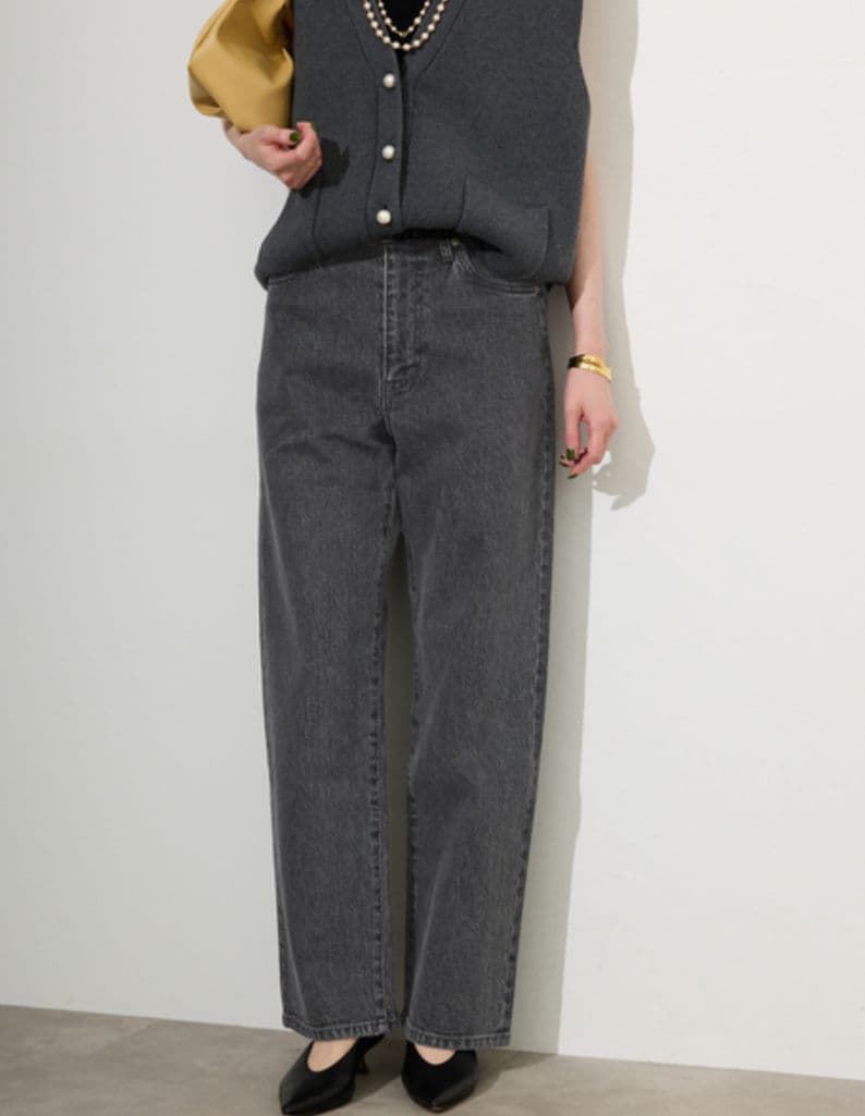 値下げ☆スローブイエナ　LE DENIM 　ストレートデニムパンツ