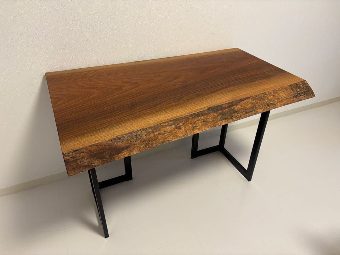 【アトリエ木馬】ウォールナット/一枚板・テーブル