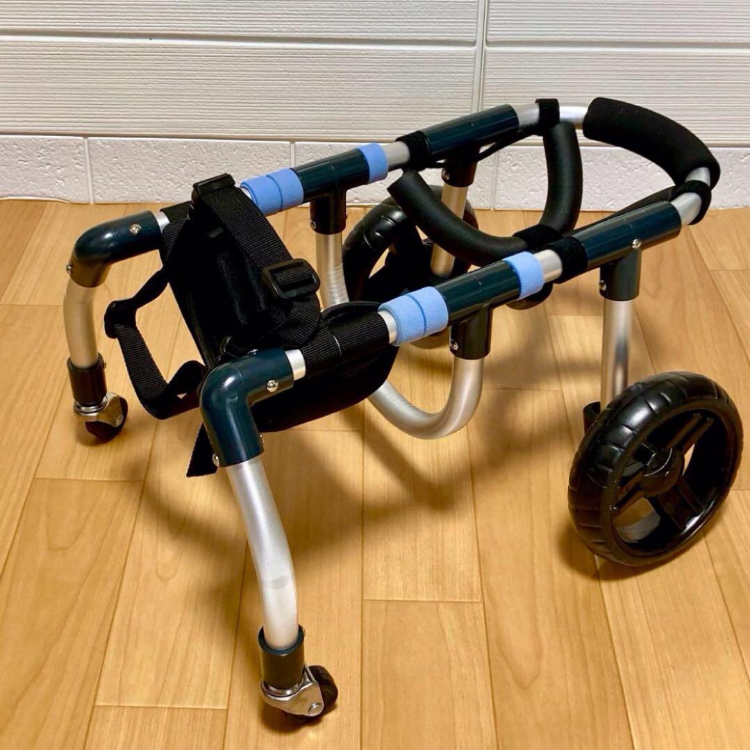ハーシーページ■小型犬用4輪　犬の車椅子　犬の歩行器　+オプション