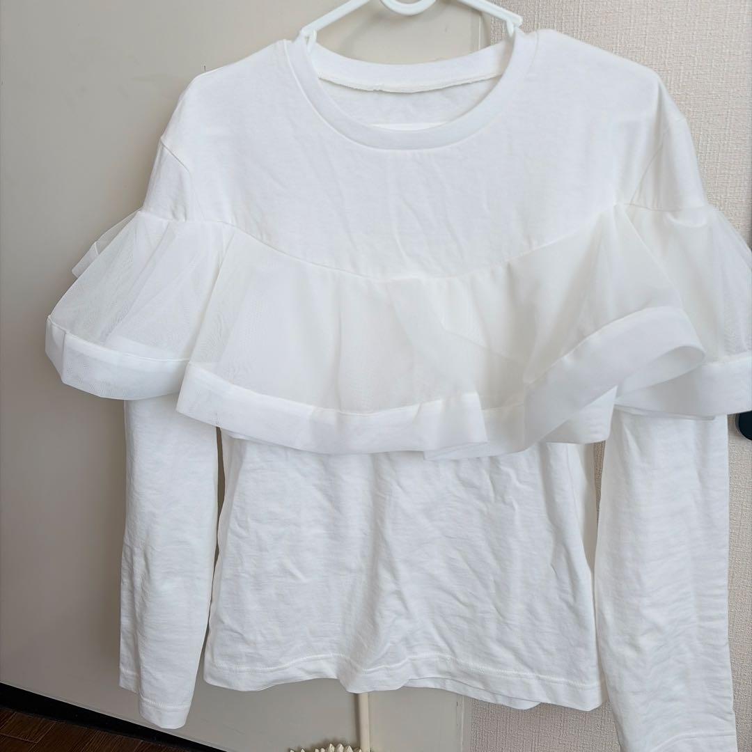 gypsohila チュールロンT ジプソフィア 白　完売品　最終価格