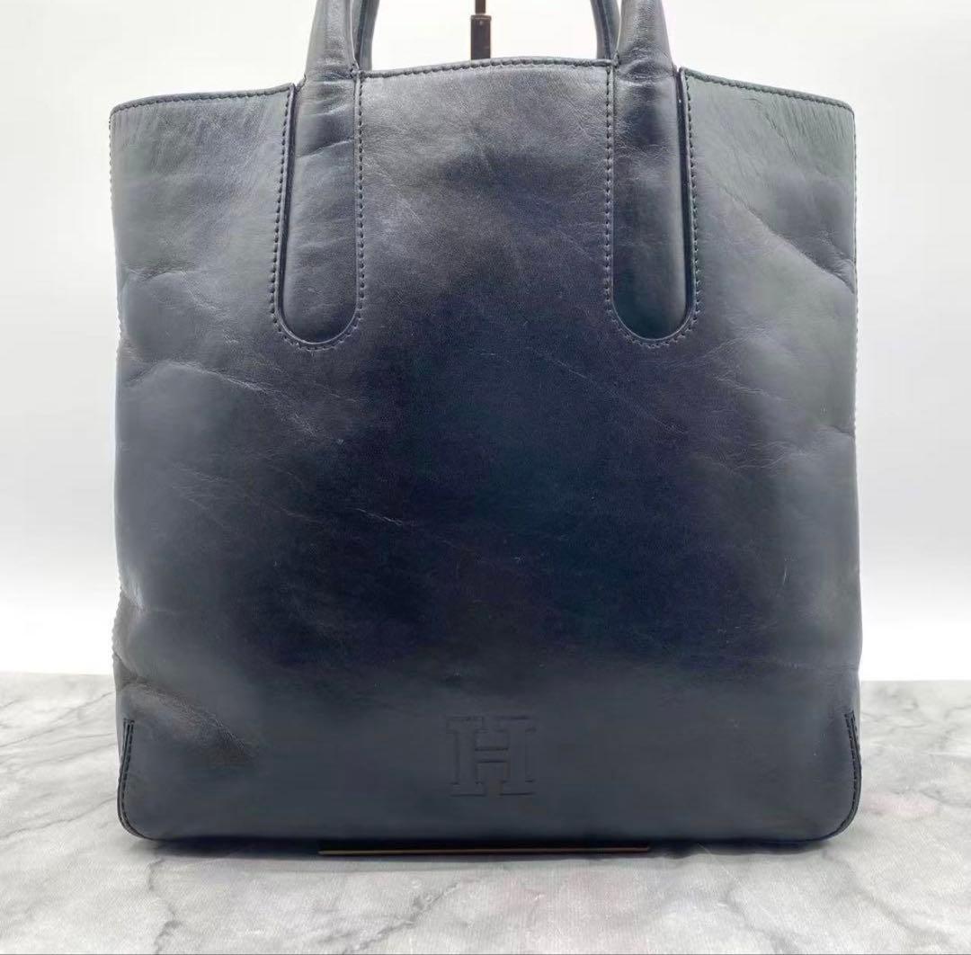【美品】HIROFU ヒロフ　トート　卒入学　ビジネス　冠婚葬祭　イタリア製