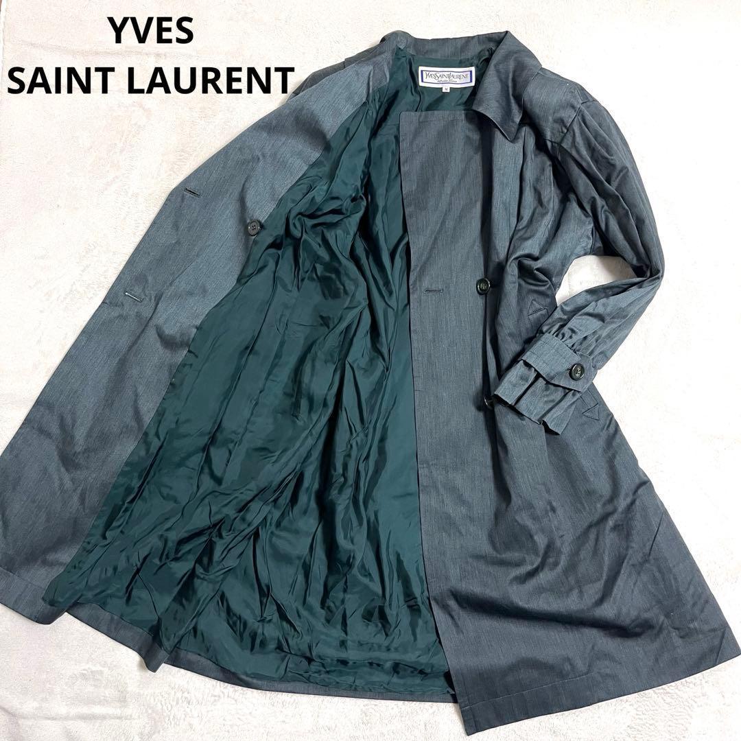 YVES SAINT LAURENT イヴサンローラン トレンチコート M