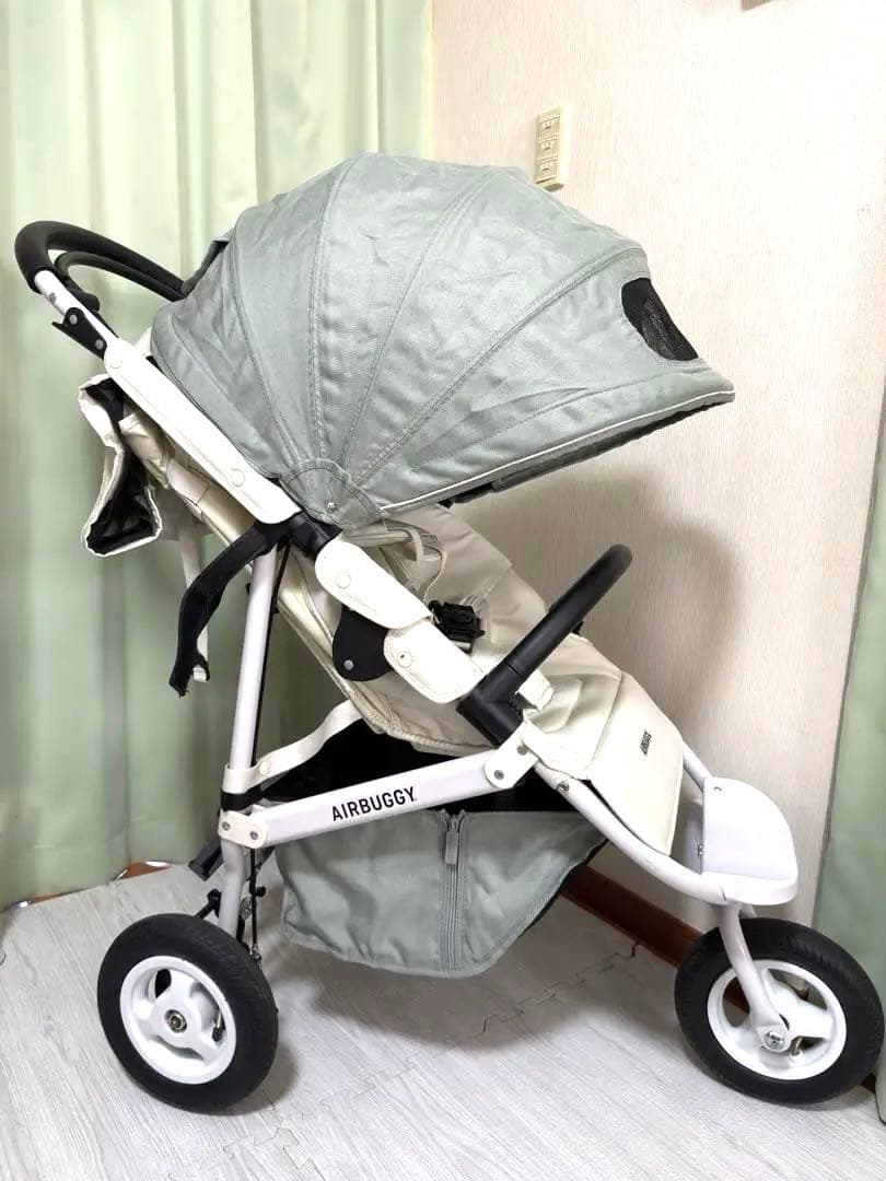 【美品】　エアバギー　ココブレーキexフロムバース　グラスグリーン