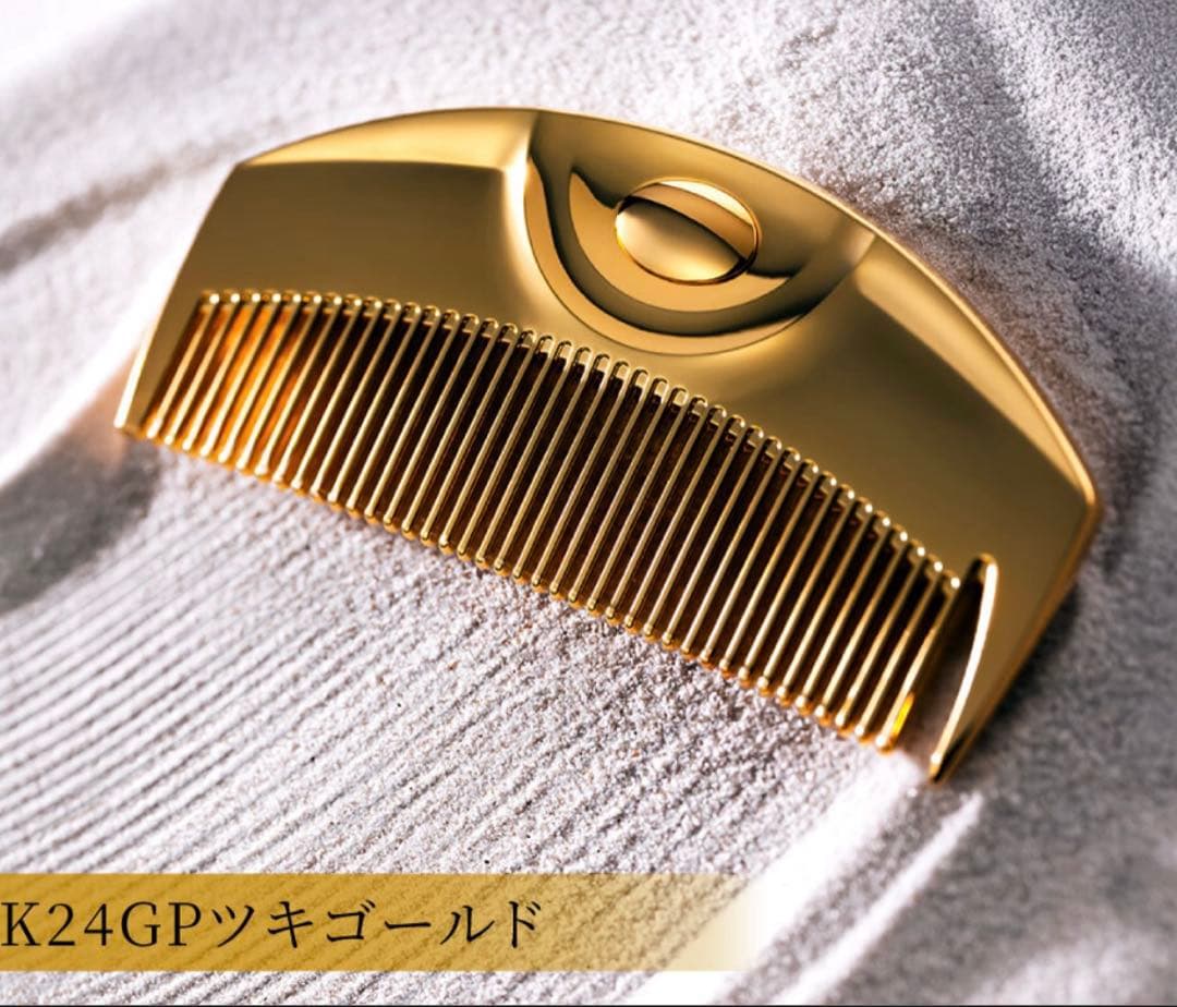 ラブクロム ヘアコーム (R)K24GPツキ ゴールド くし
