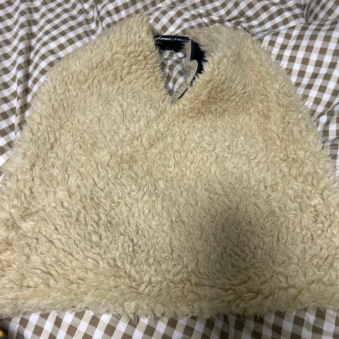 MM6 ファー　バッグ