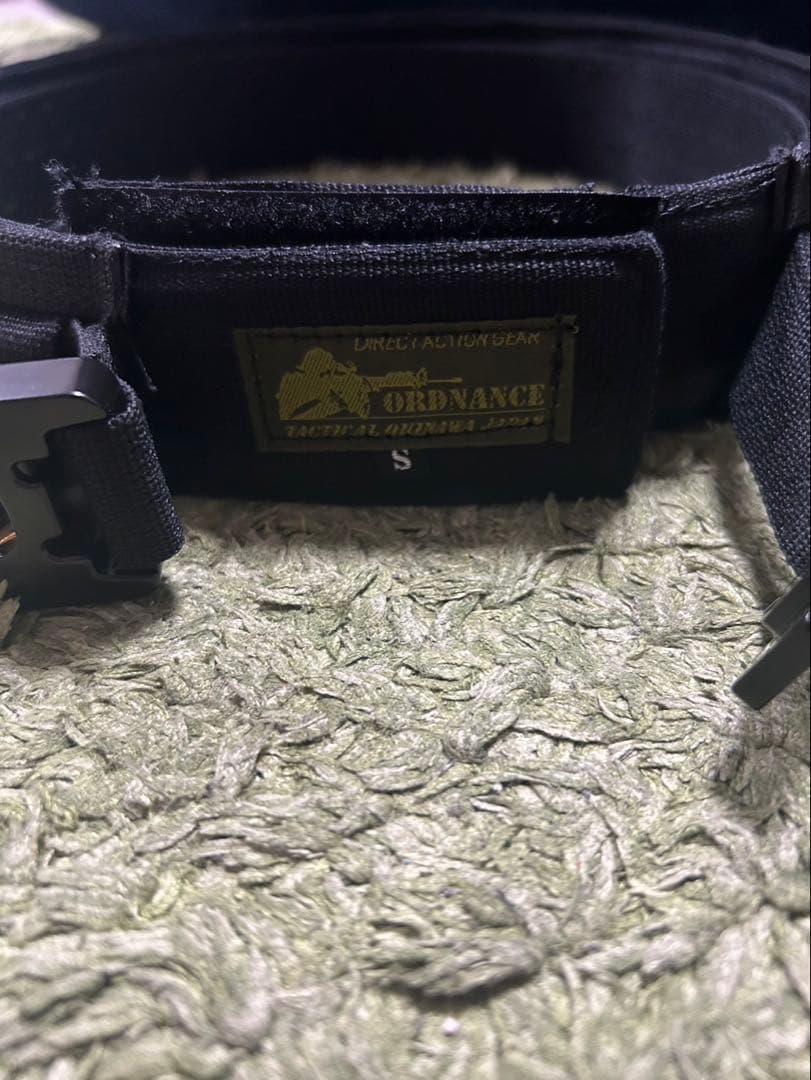 ORDNANCE TACTICAL PISTOL BELT 黒(Sサイズ)