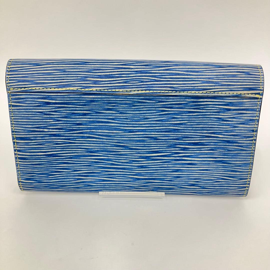 【極美品】Louis Vuitton エピデニム ポルトフォイユツイスト 長財布