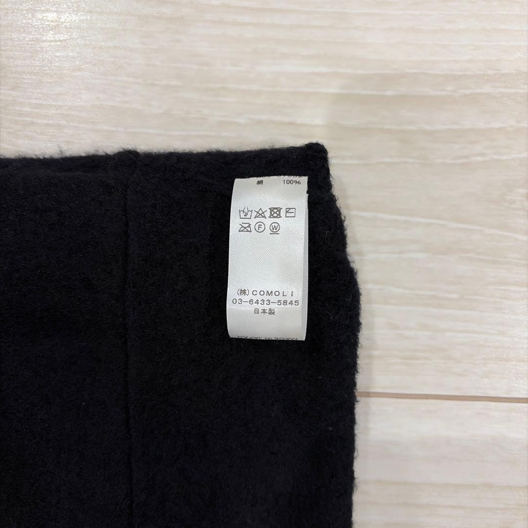 COMOLI 23AW シルクフリース ネックウォーマー