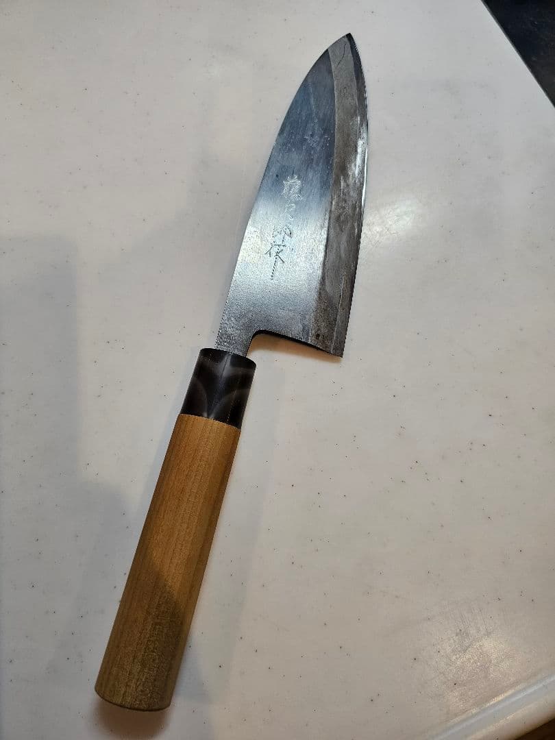 ☆TOJIRO 藤次郎 白紙鋼 出刃包丁 180mm