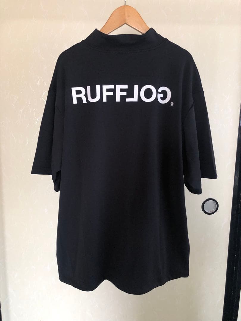 RUFFLOG HALF ZIP MOCK NECK SHIRT サイズS